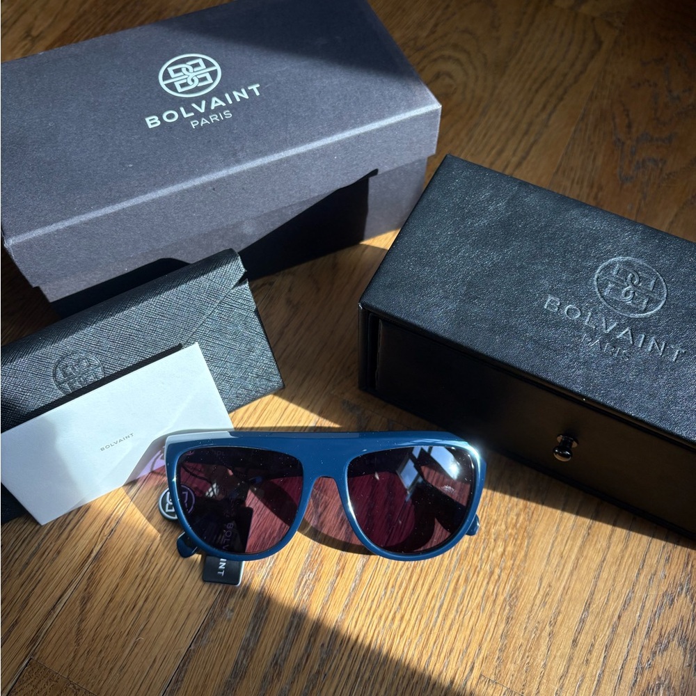 Brand New Women's Bolivant Paris Blue Sunglasses - Picture 3 of 7